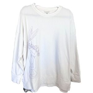 Women's Aerie Long-sleeve shirt Featuring Bugs Bunny Size L, Very Unique